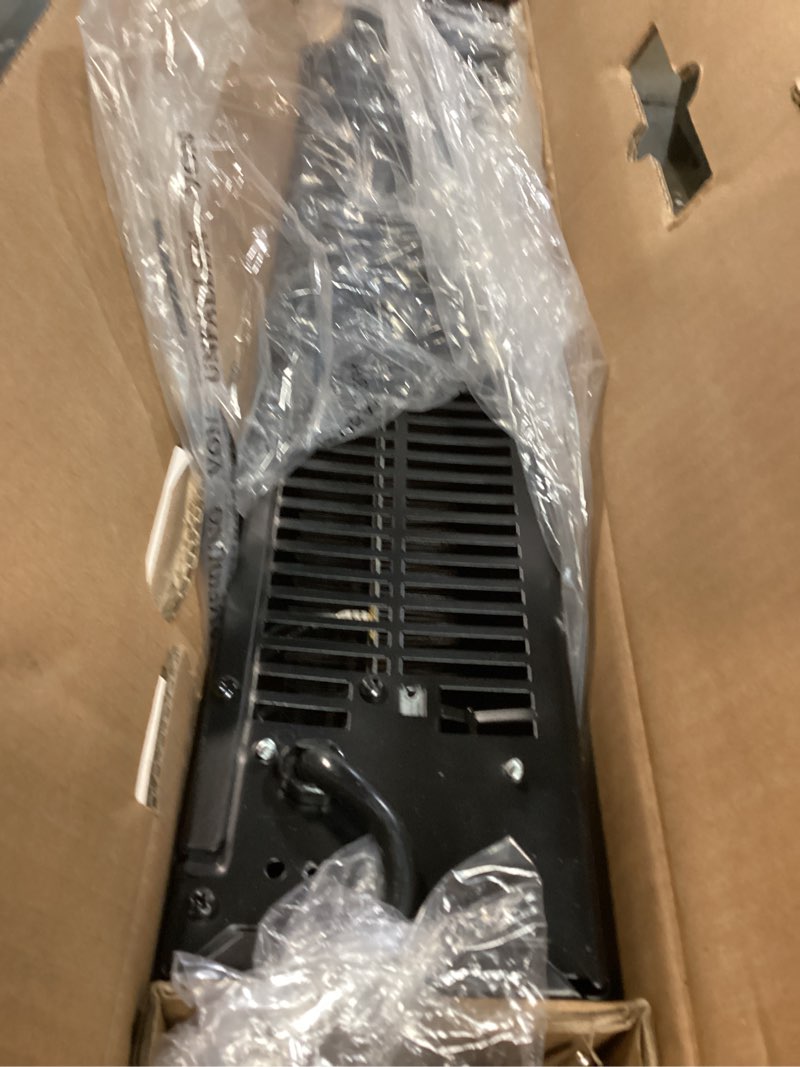 Condition photo showing Good Condition for Convection Panel Heater, 1500W Electric Portable Heaters for Indoor Use Large Room Heater with Smart Thermostat, Remote, 24h Timer, Quite Heaters for Bedroom Office, Black Black Panel w/ Remote