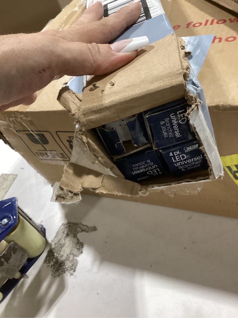 Condition photo showing New/Like New for feit electric t8 led bulbs 4 foot, 40 watt equivalent, type a tube light, plug & play, t8 or t12 led tube light, led fluorescent replacement, frosted, t48/840/ledg2/4, 4100k cool white, 4 pack 4100k (cool white) g13 base