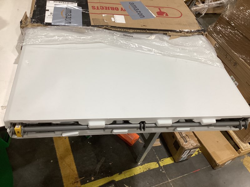 Condition photo showing Good Condition for fdw folding half portable foldable table for parties backyard events, white 70"