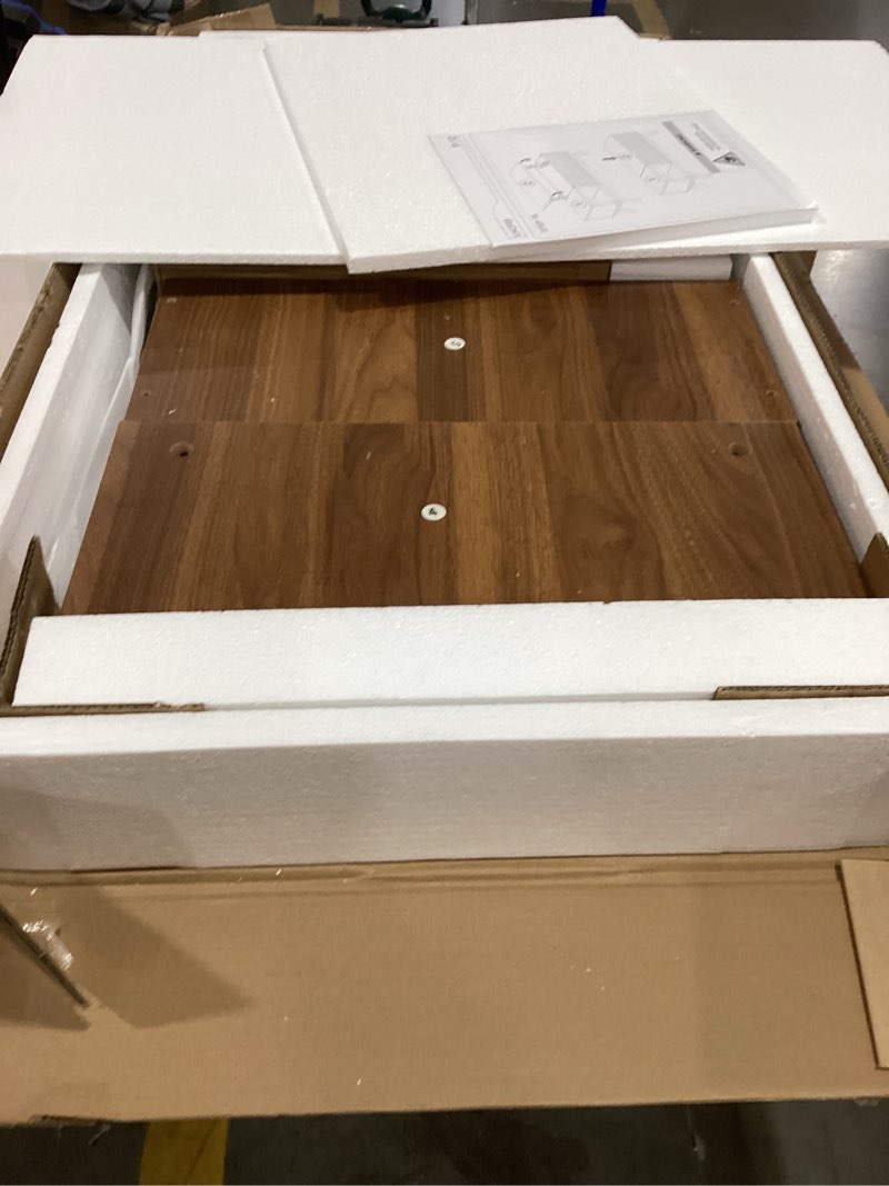 Condition photo showing Good Condition for lyncohome fluted lift top coffee table with storage, modern coffee table for living room, home office?walnut? walunt 18.9''d x 37.4''w x 16.2''h