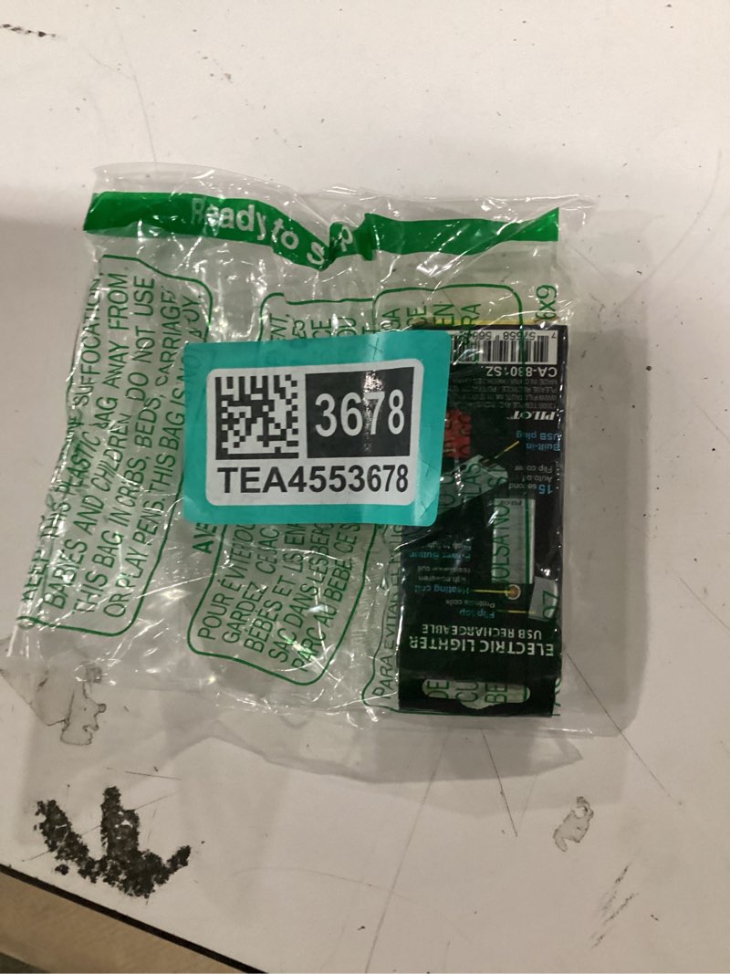 Condition photo showing New/Like New for Pilot Electronics CA-8801SZ Flameless Rechargeable Elighter, Silver