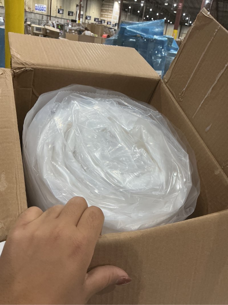 Condition photo showing New/Like New for fdw | 5 inch twin xl mattress | medium firm | gel memory foam mattress | white | bed in a box, certipur-us certified | pressure relief, cooling ventilated foam | washable removable cover white twin xl 5 in