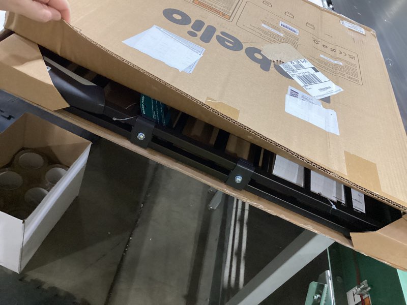 Condition photo showing Good Condition for Babelio Baby Gate for Stairs, Kitchen & Doorways, No Bottom Bar| One-Handed Operation| Auto-Close| Hardware Mount (Drill Needed) Safety Dog/Pet Gate (Black - B17, 26-43" W, 28" H) Black - B17 28" H, 26-43" W-Standard