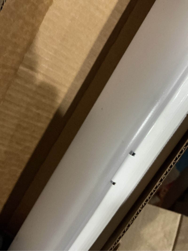 Condition photo showing As Is for lithonia lighting 8-ft 1-light cool white led strip light