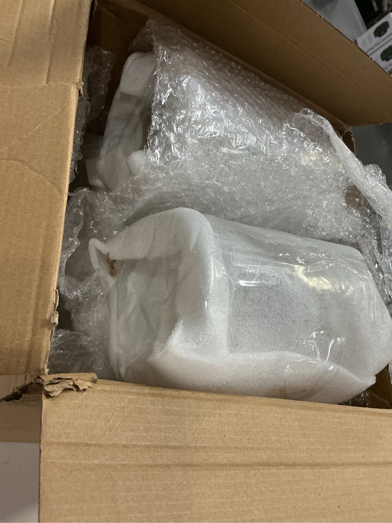 Condition photo showing Good Condition for 6 Pcs Glass Bud Vases with Twine Rope and Heart Label 6.3 Inch Boho Vintage Vase Flower Decorative Glass Vase for Centerpieces Holiday Wedding Home Table Decorations (Clear) Clear 6