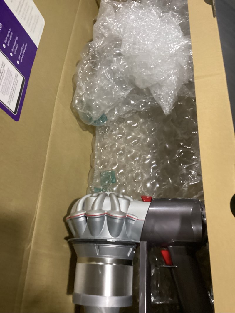 Condition photo showing As Is for Dyson V8 Plus Cordless Vacuum, Cleans Hard Floors and Carpets, Detangles, Converts to Handheld, 115AW, 2 Power Modes, Up to 40 Minutes¹
