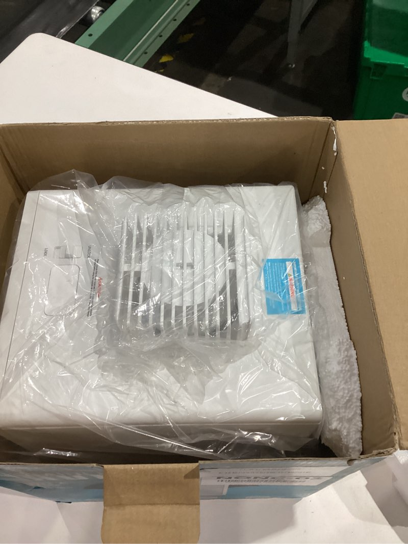 Condition photo showing As Is for Stainless Steel Humidifier, 3L Warm Mist Humidifier, Easy Clean with Warm Steam Humidifier, Healthy Air Mist Humidifiers for Bedroom Living Room, with Sleep Mode and Auto-off Setting 3LWhite