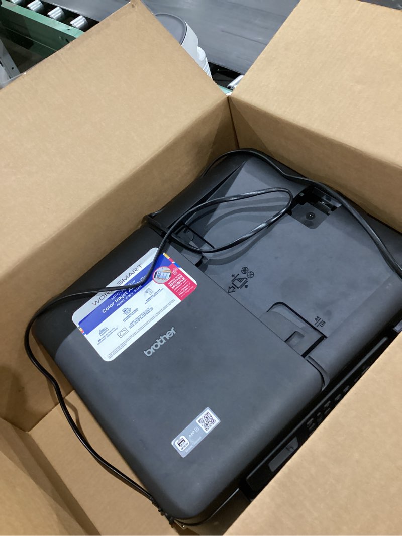 Condition photo showing As Is for Brother Work Smart 1360 Wireless Color Inkjet All-in-One Printer with Automatic Duplex Printing and 1.8” Color Display | Includes Refresh Subscription Trial(1) (MFC-J1360DW) (Uses LC501 Series Inks) Current Model: MFCJ1360DW New