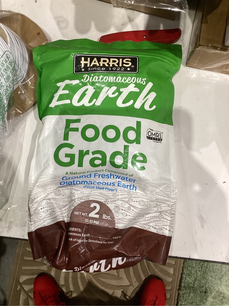 Condition photo showing New/Like New for Harris Diatomaceous Earth Food Grade, 2lb OMRI Listed - Approved for Organic Use