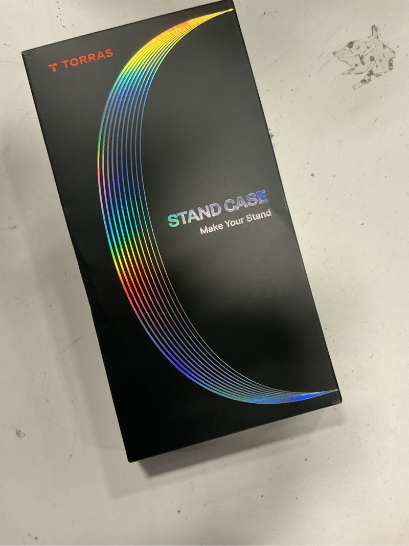 Condition photo showing New/Like New for TORRAS Ostand Q3 Air for iPhone 17 Pro Max Case with 360 Magnetic Stand, Fit for MagSafe, Mil-Grade Drop Tested, Camera Control Button, Shockproof Phone Case for iPhone 17 Pro Max 6.9", Shadow Black iPhone 17 Pro Max 6.9" Shadow Black