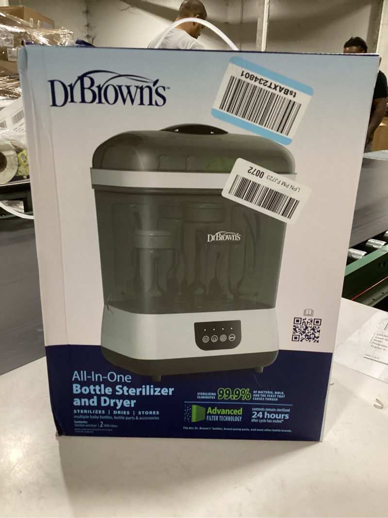 Condition photo showing New/Like New for Dr. Brown's All-in-One Sterilizer and Dryer for Baby Bottles, Parts and Other Newborn Essentials