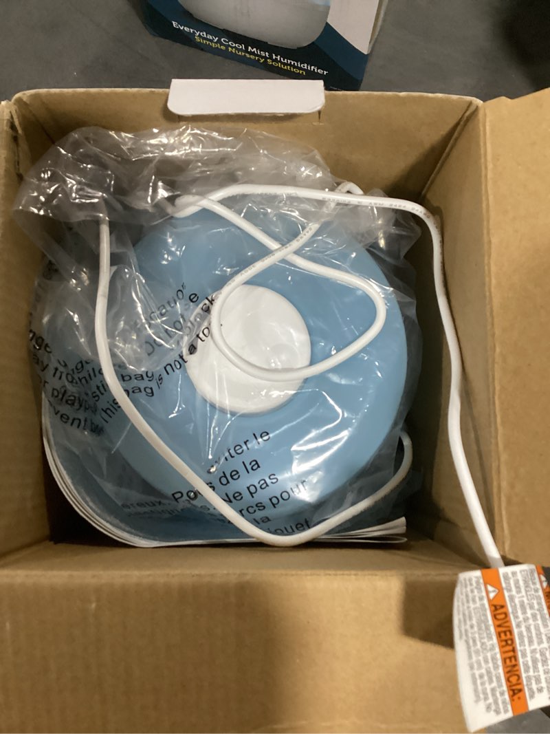 Condition photo showing As Is for safety 1st everyday cool mist humidifier