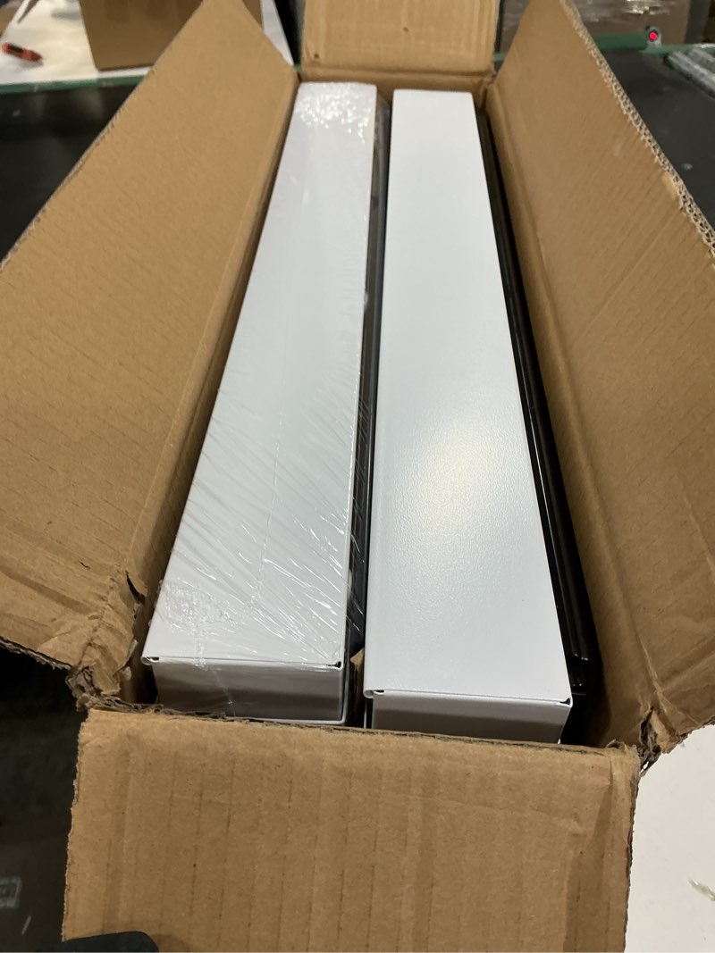 Condition photo showing Good Condition for PAKETA 2 Pack Expandable Pull Out Cabinet Organizer, 21'' Deep Pull Out Drawers for Cabinets, Upgrade 3 Slide Rails Sliding Drawers for Cabinets with Adhesive Nano Film (White, 21"D X 12-20"W)