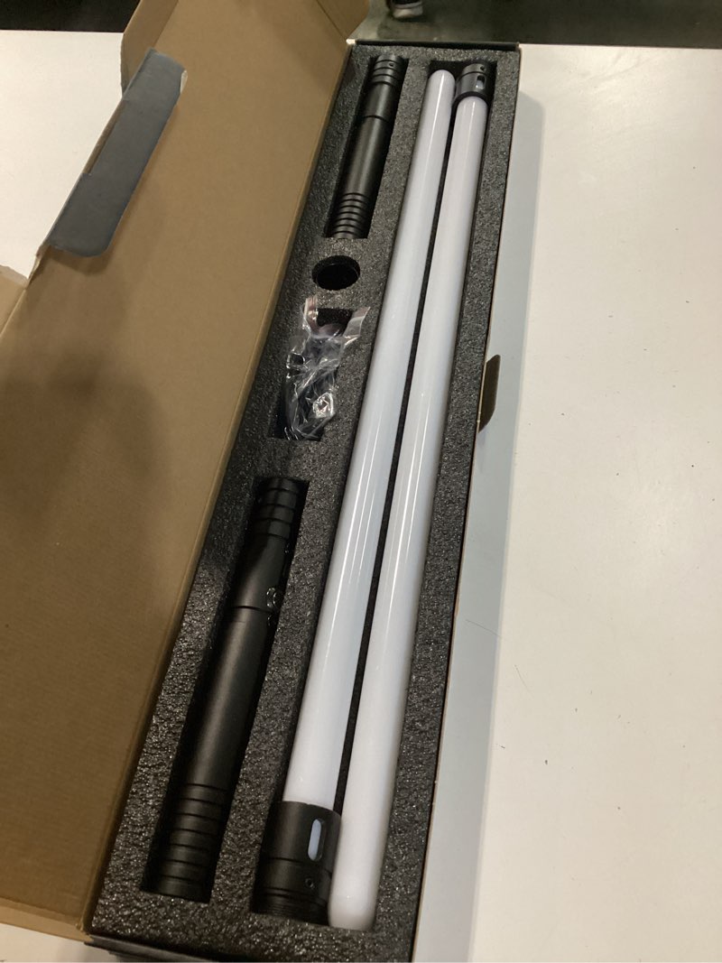 Condition photo showing Good Condition for 2Pack FX Dueling Lightsaber Battle Sounds Metal Hilt Update 20 Colors Changeable 4 Modes 2 in 1 Light Sabers Perfect Christmas Halloween Present for Kids 20 Colors Black