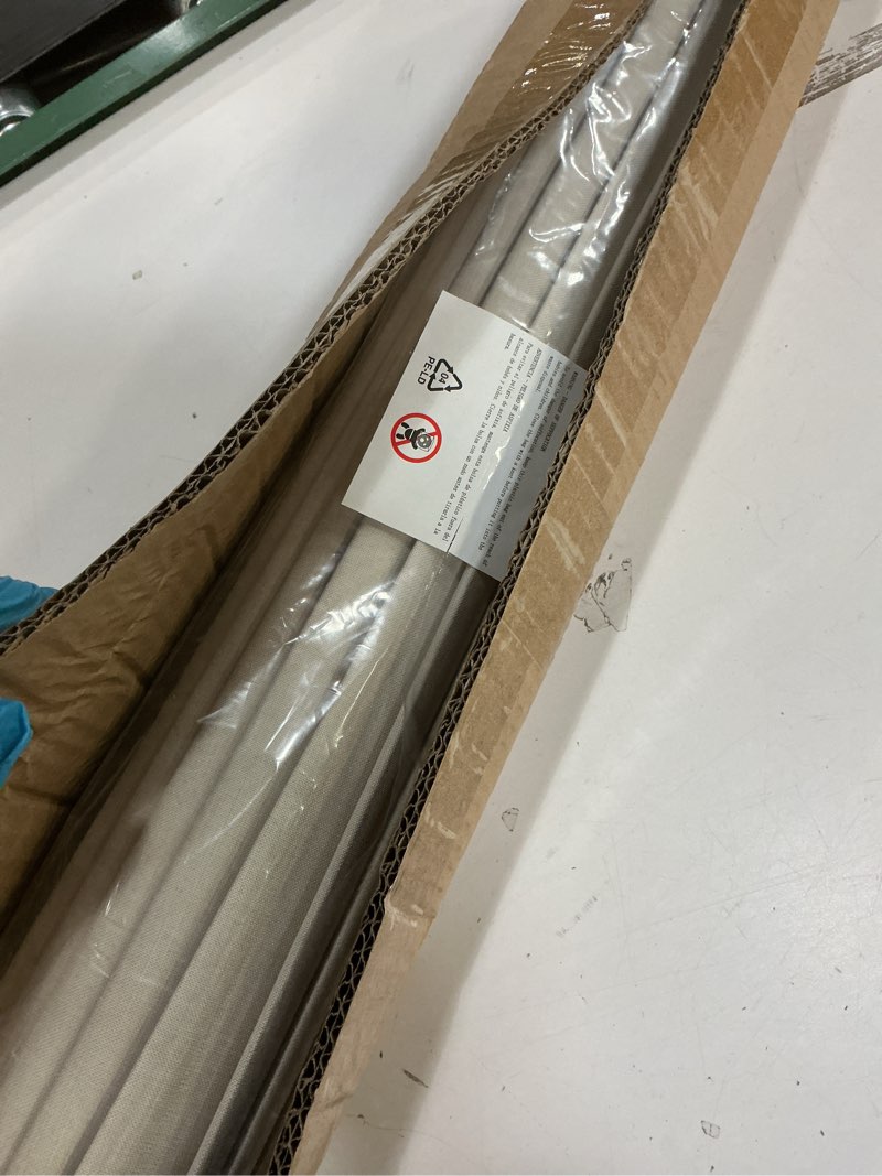 Condition photo showing Good Condition for No Drill Top Down Bottom Up Roman Shades for Windows, 26" W x 64" H, Beige Beige 26" W x 64" H