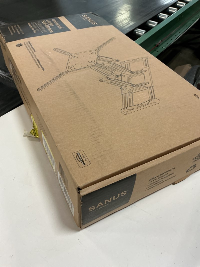 Condition photo showing New/Like New for made for amazon universal full-motion tv wall mount for 50-82" tvs and compatible with amazon fire tvs