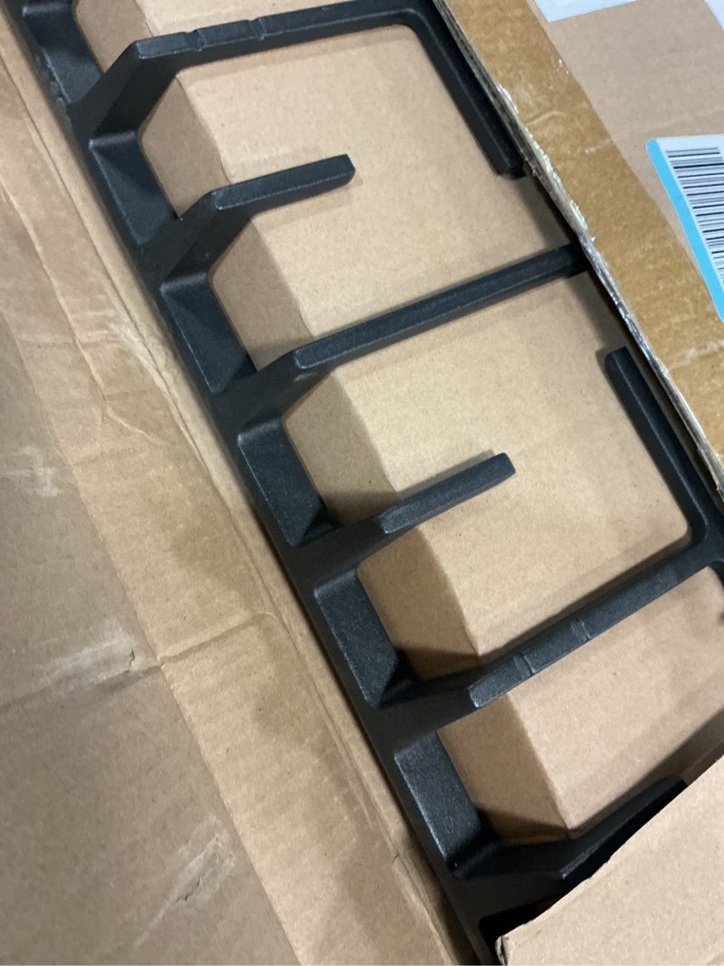 Condition photo showing Good Condition for dg94-00937a dg94-00468b cast iron side grate replacement for samsung stove parts nx58h9500ws nx58h5600ss nx58r5601ss nx58j5600sg nx58f5500ss and more samsung gas range parts stove top support 1 pack