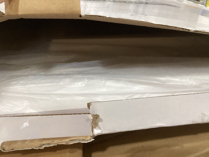 Condition photo showing Good Condition for stickgoo pvc ceiling tiles, 2'x2' glue up ceiling panel white to prevent breakage cover 48 sq. ft, pack of 12 tiles 24"x24" white