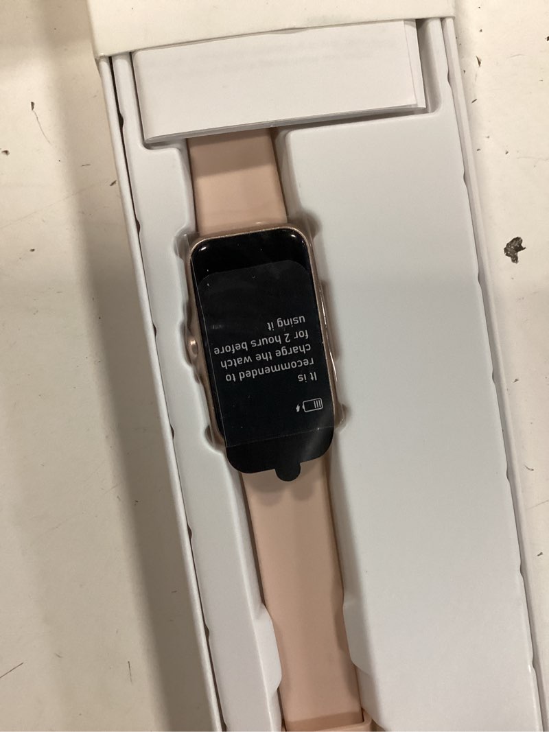 Condition photo showing Good Condition for health fitness tracker, smart watch with 24/7 heart rate and blood oxygen monitor, sleep tracker with ip68 waterproof, activity tracker pedometer step counter for women men (deep pink)
