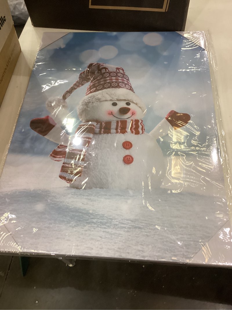 Snowman frame 