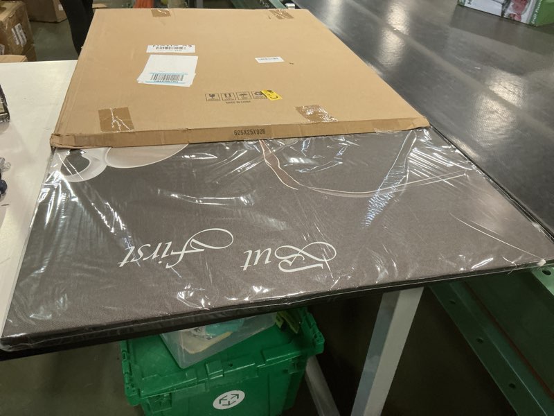 Condition photo showing Good Condition for OWNANRTHM Coffee Pictures for Coffee Bar But First Coffee Sign Poster for Kitchen Dining Room Wall Decor Framed 24x30 inch 30"L x 24"W But First Coffee