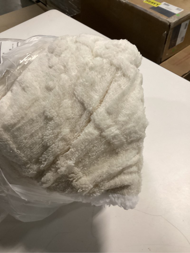 Condition photo showing Good Condition for JKMAX Heated Electric Blanket Full Size-72"x84" Heating Blanket with 10 Heating Levels & 5 Time Settings Over-Heat Protection?Winter Warmer for Adults with ETL Certification?Cream? Cream Full 72" x 84"