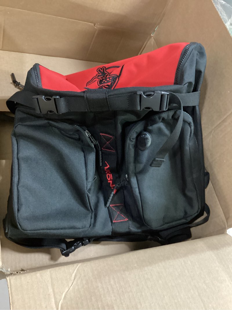 Condition photo showing Good Condition for AKONA Globetrotter All-in-One Carry-On Backpack Red