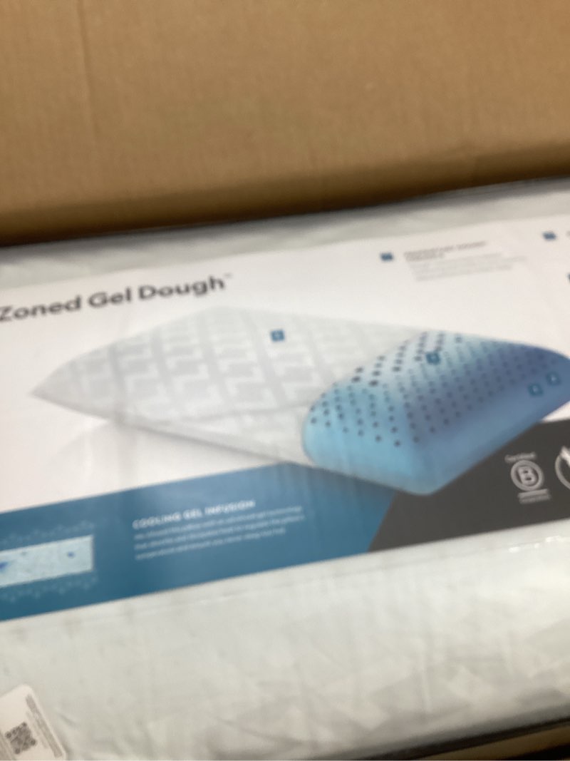 Condition photo showing New/Like New for Gel Memory Foam Pillow -Standard Size - Ventilated, Premium Bed Pillows with Viscose Made from Bamboo Pillow Cover, Cooling, Contoured Support, Orthopedic Sleeping