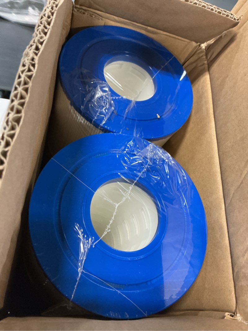 Condition photo showing Good Condition for zhenx c-5374 plbs75 spa filter cartridge, compatible with unicel c-5374, fc-2971, 107092, 303433, 817-0015, r173600, plbs75, filter area: 75 sq. ft, leisure hot tub filter cartridge 2 pack