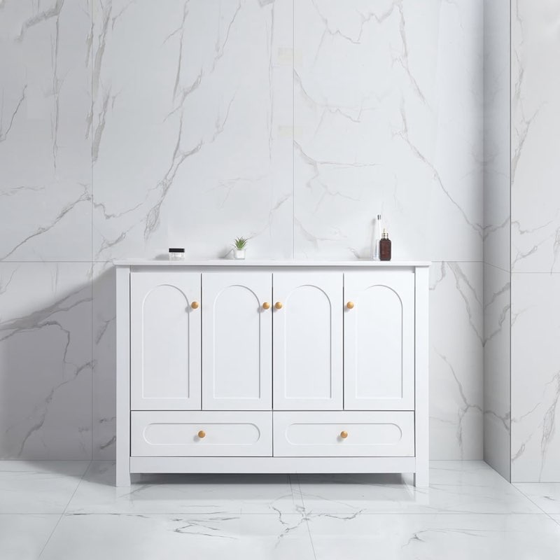 48"Bathroom Vanity Set (incomplete missing top)