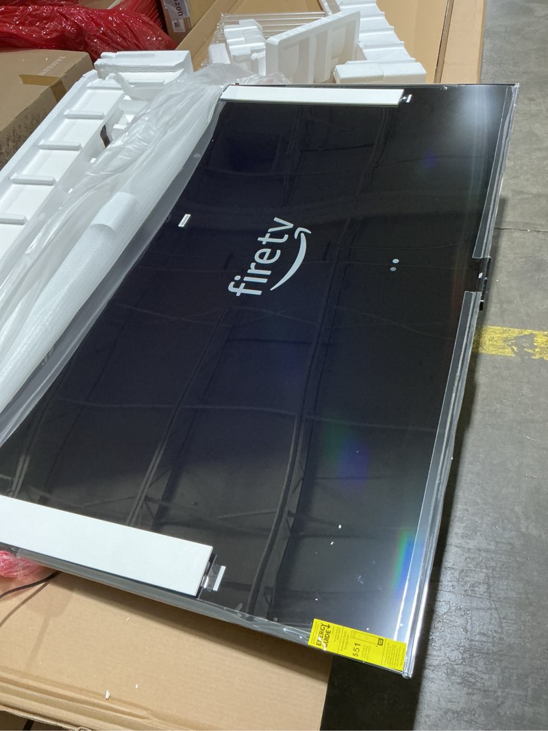 Condition photo showing New/Like New for working verified tcl 75-inch class s5 uhd 4k led smart tv with fire tv (75s551f, 2024 model), dolby vision and atmos, hdr pro+, alexa built-in with voice remote, apple airplay 2 compatibility, streaming television 75 inches tv only