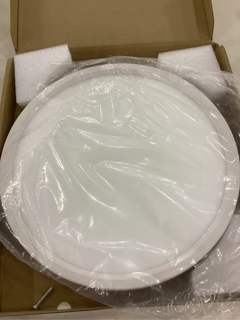 1PACK LED Flush Mount Ceiling Light - 3CCT Selectable 3000K-4000K-6500K & 100W Equivalent Modern Kit