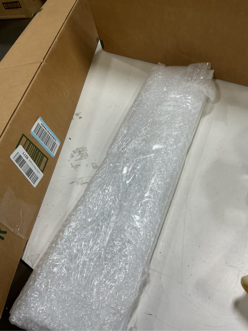 Condition photo showing As Is for Sieral Aquarium Canopy Set Polycarbonate Greenhouse Panels 15.37 x 7.63 x 0.12 Inch for 5/10 Gallon Fish Tank Without Center Brace Aquariums Cover Fish Tank Lid, Clear Clear 24 x 12 Inch