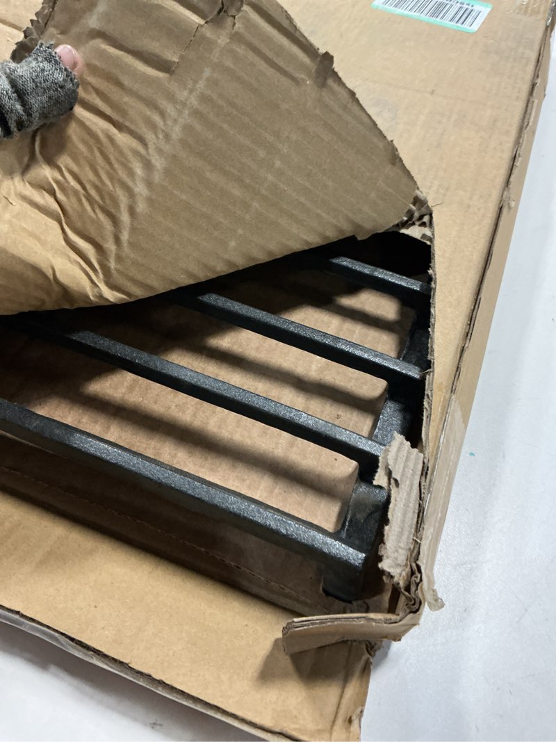Condition photo showing Good Condition for gas stove grate range center cast iron for jxgrate2 ge stove griddle replacement burner grate for ggf500 ggf600 ggs500 ggs600 series