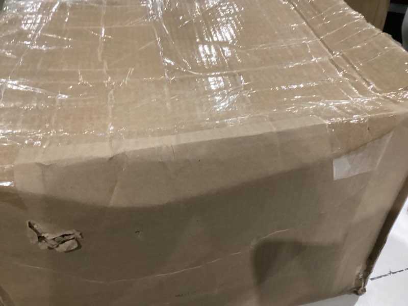 Condition photo showing As Is for BLACK+DECKER 5-in-1 Microwave Oven with Air Fry, Combi, Bake, Roast, and Convection Cooking, 0.9 cu. ft. Countertop Microwave, Stainless Steel, 900 Watts, Child-Lock, ES9P032NA 0.9 Cu.Ft