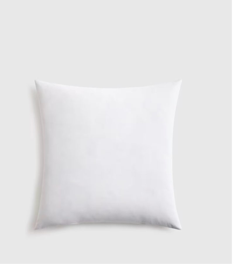 premium feather pillow insert 20x20 in