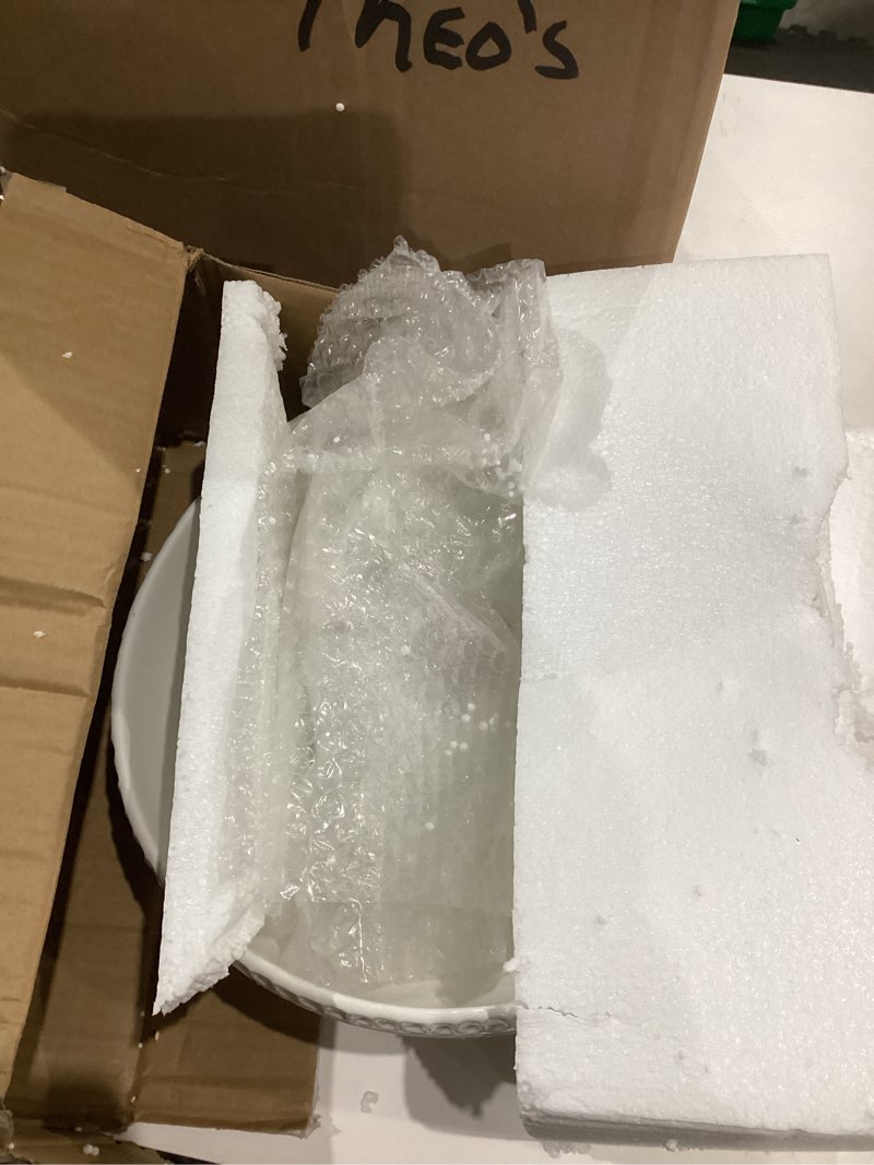 Condition photo showing Good Condition for Mud Pie Chip Off the Old Block Stacked Chip and Dip Set