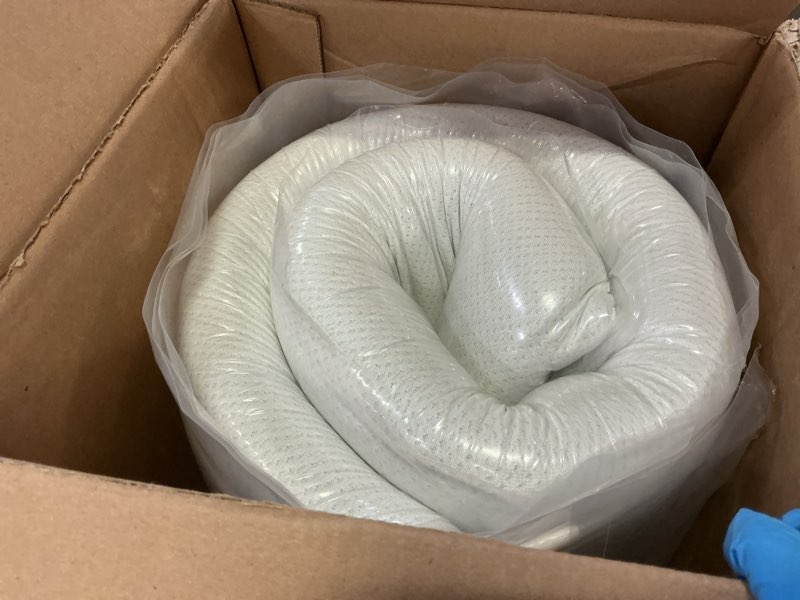 Condition photo showing Good Condition for zinus 5 inch twin green tea memory foam mattress [new version], fiberglass free, medium firm feel, zoned pressure relief, certified safe foams & fabric, mattress in a box white twin 5" new small box