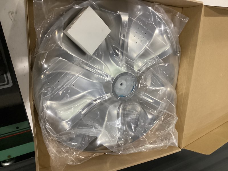 Condition photo showing Good Condition for agz72909711 washer pulsator assembly with 5006ea3009b washer pulsator cap and screw replacement for lg kenmore washer agz72909713, ap6800730, agz72909702, wt1101cw, wt1501cw, wt5270cw agitator plate