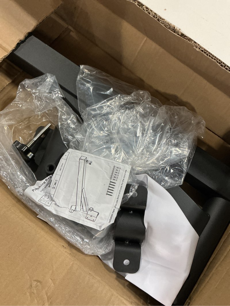 Condition photo showing Good Condition for kipika heavy bag hanger wall mount punching, rotatable heavy duty boxing bag bracket for home gym indoor, adjustable length for kickboxing bag, muay thai bag,speed bag ?d- length 24"
