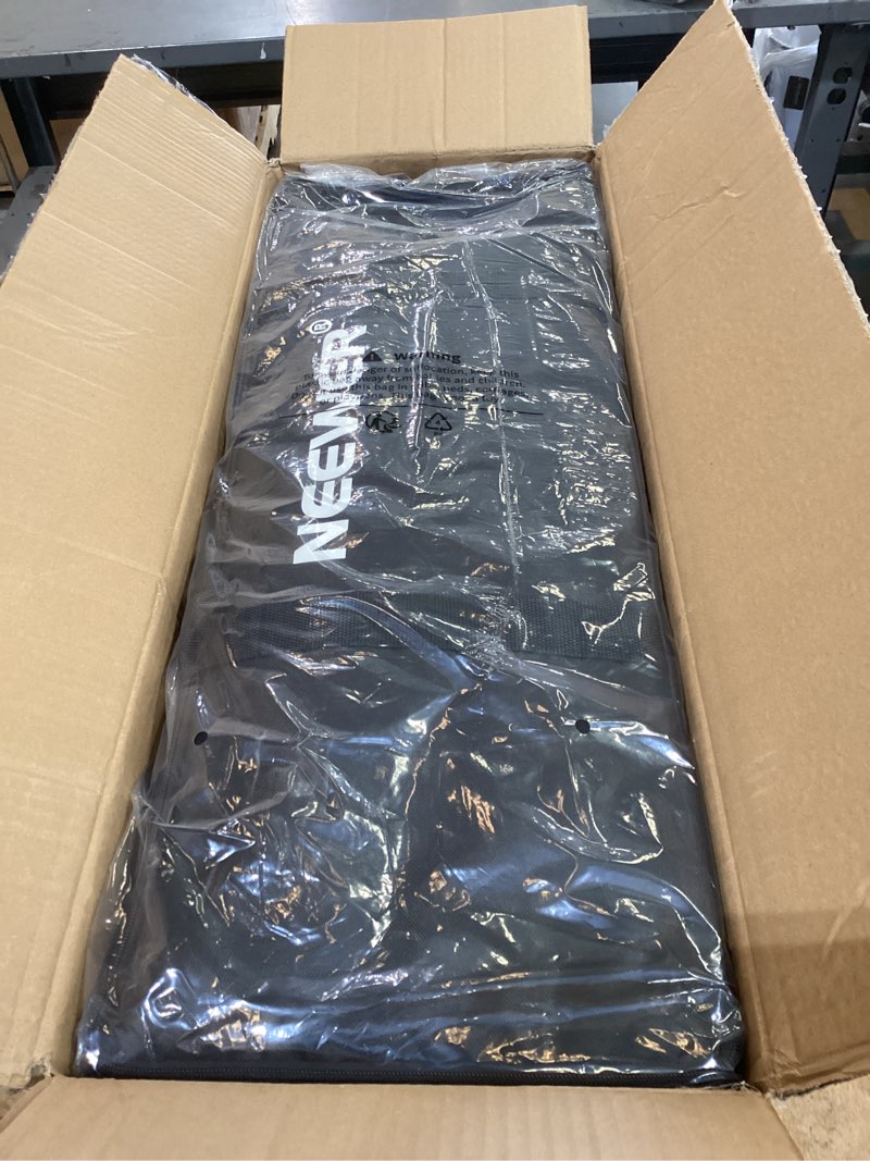 Condition photo showing New/Like New for neewer 700w equivalent softbox lighting kit, 2pack ul certified 5700k led lighting bulbs, 24x24 inches softboxes with e26 socket, photography continuous lighting kit photo studio equipment nk200 2-pack