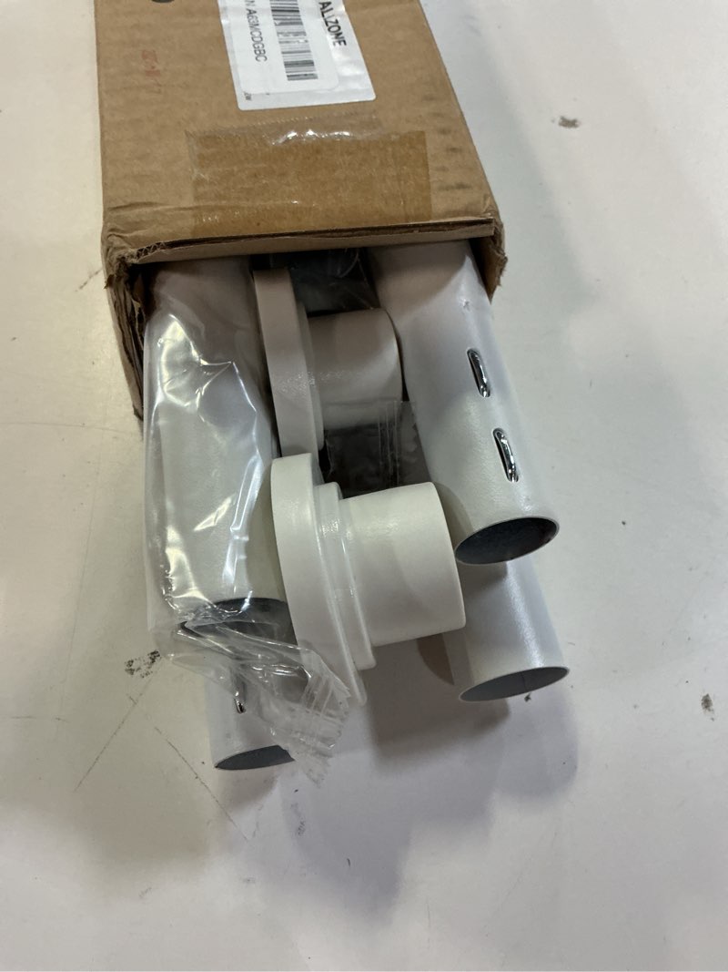 Condition photo showing Good Condition for ALLZONE Shower Curtain Rod Tension No Drill, 42-83 Inches,Heavy Duty Tension Curtain Rod, Rustproof Shower Rods for Bathroom, Adjustable Spring Tension Rods for Windows,White White 42-83 Inches