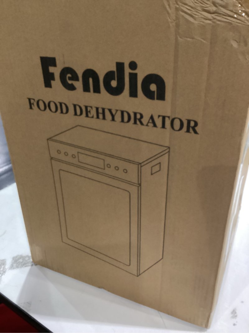 Condition photo showing Good Condition for Food Dehydrator for Jerky, 12 Stainless Steel Trays, 1200W Fruit Dehydrator, 24H Timer and 190°F Temperature Control, Overheat Protection, Food Dryer for Jerky, Herbs, Fruit, Dog Treats 12 trays