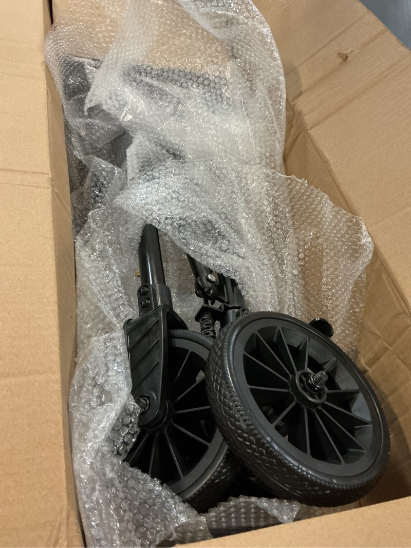 Condition photo showing As Is for 3-Wheel Rollator Walker with Hand Brake for Seniors, Lightweight Aluminum Frame, Compact Foldable Design for Stability & Balance, One-Handed Walking Aid