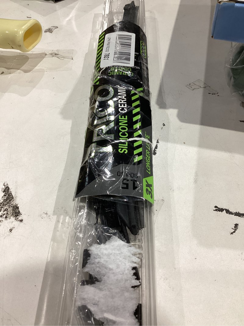 Condition photo showing As Is for TRICO Silicone Ceramic™ (90-150) 15 Inch Automotive Replacement Windshield Wiper Blades For my Car, Ceramic Coated Silicone Super Premium All Weather Beam Blade for Select Vehicle Models Pack of 1