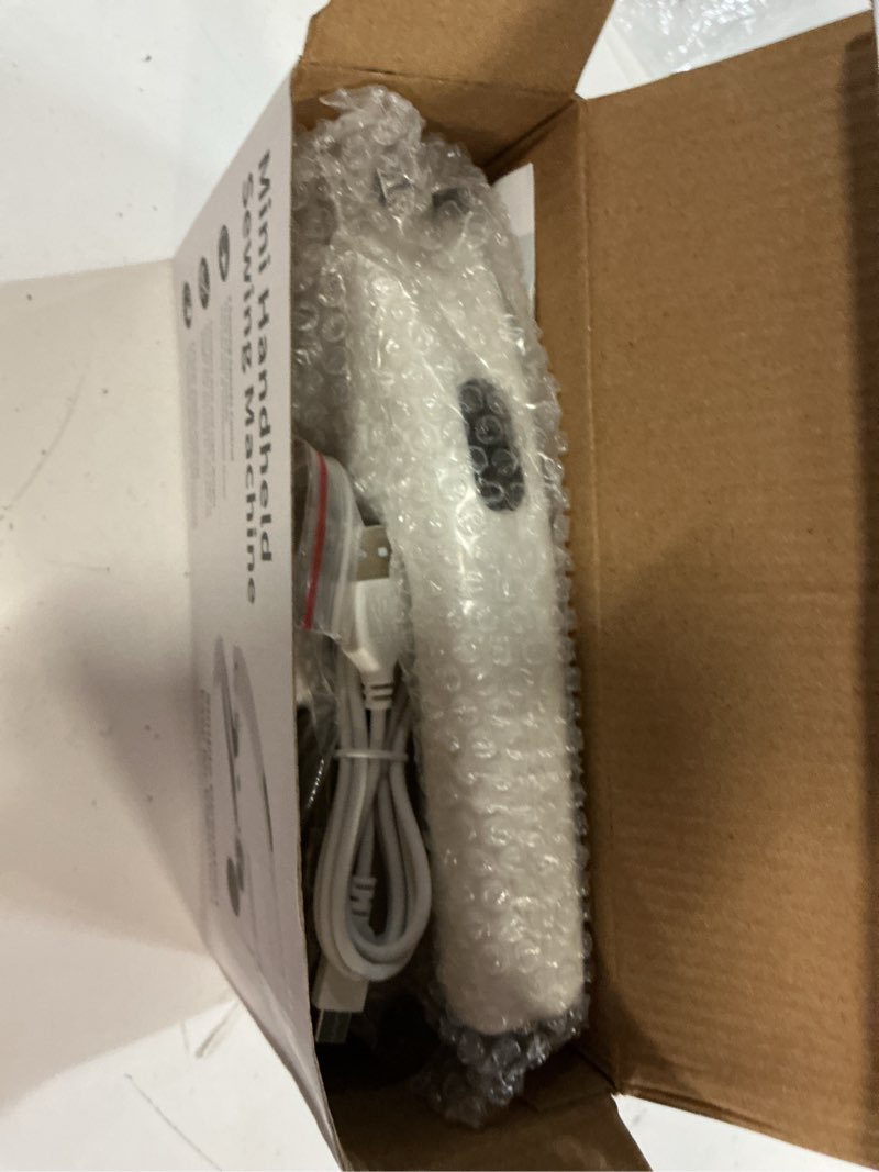 Condition photo showing Good Condition for Handheld Sewing Machine,Two dear,Mini sewing machine,Easy to Use and Fast Stitch Suitable for Clothes,Fabrics, DIY Home Travel Electric Handheld Sewing Machine for Beginners.(White)