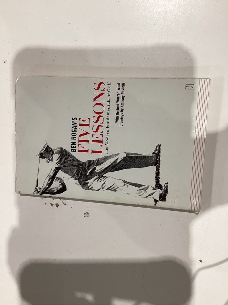 ben hogan's five lessons: the modern fundamentals of golf