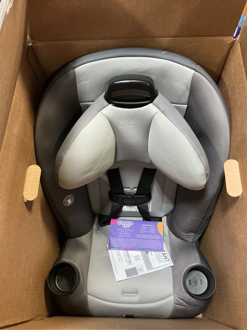 Condition photo showing Good Condition for cosco kids entrada infant and toddler convertible car seat, shady day, grey