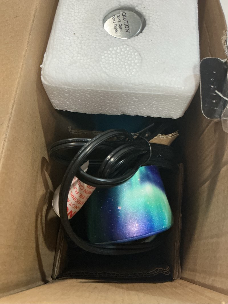 Condition photo showing As Is for jambo 15.5" the upgraded motion lamp, aurora decal motion light, beautiful home decor, living room bedroom lamp, relaxing nightlight for teens, kids & adults