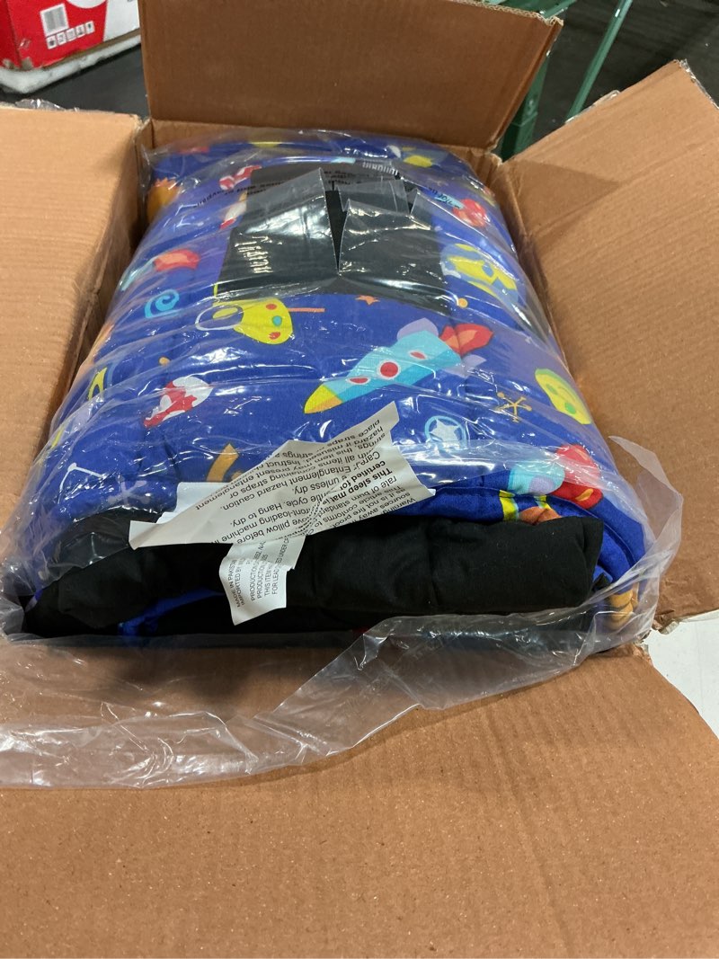 Condition photo showing Good Condition for wildkin kids original nap mat – cozy kids sleep mat with pillow, ideal for school & travel - out of this world